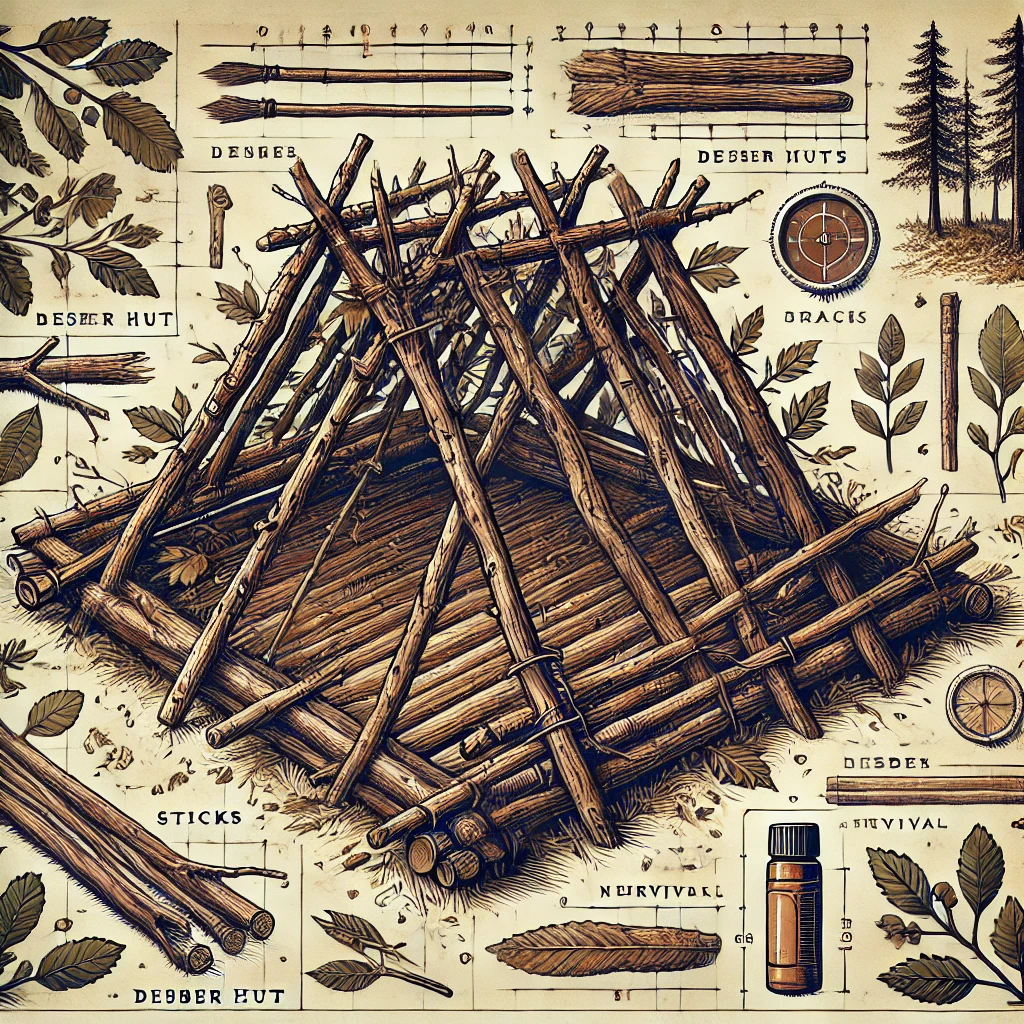 Debris Hut Construction